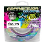 Linha Multifilamento Crown Connection 9x Colorful 0,23mm 30lb