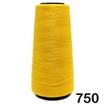 Linha para Costura Sol 120 com 2000j Corrente - Cor: Amarelo Gema 750