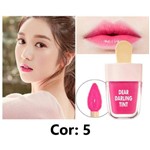 Lip Tint Moda Coreana Longa Duração a Prova D'agua Coleção Ice