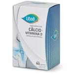 Liteé Suplemento de Cálcio 600mg + Vitamina D3 60 Comprimidos
