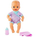 Little Mommy Recém Nascido Snuggly Stripes - Mattel