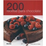 Livro - 200 Recetas para Chocolate