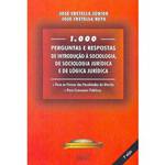 Livro - 1000 Perguntas e Respostas de Introdução à Sociologia, de Sociologia Jurídica e de Lógica Jurídica