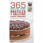 Livro - 365 Recetas para Pasteles Y Galletas - Clásicos e Innovadores