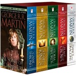 Livro - a Song Of Ice And Fire Set: a Game Of Thrones; a Clash Of Kings; a Storm Of Swords; a Feast For Crows; a Dance With Dragons