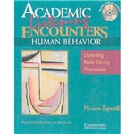 Livro - Academic Encounters: Human Behavior (CD Incluso)
