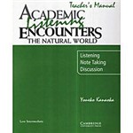 Livro - Academic Listening Encounters - The Natural World Teacher's Manual