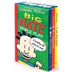 Livro - Big Nate Triple Play Box Set: Big Nate: In a Class By Himself, Big Nate Strikes Again, Big Nate On a Roll