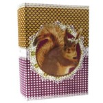 Livro Caixa Pet Pop Esquilo - 30cm X 20cm X 7cm - Trevisan Concept