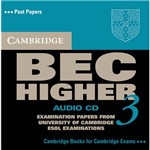 Livro - Cambridge Bec Higher 3 Cd Audio