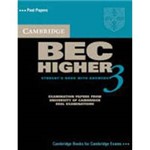 Livro - Cambridge Bec Preliminary 3 Self Study Pack