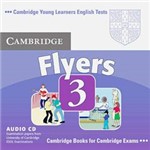 Livro -Cambridge Young Learners English Tests Flyers 3 Audio CD