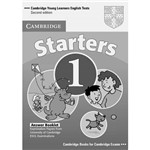 Livro - Cambridge Young Learners English Tests Starters 1 Answer Booklet