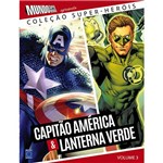 Livro - Capitão América e Lanterna Verde