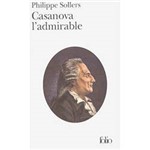 Livro - Casanova L'Admirable