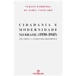 Livro - Cidadania e Modernidade no Brasil (1930-1945)
