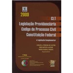 Livro - CLT: Legislação Previdenciária, Código de Processo Civil, Constituição Federal e Legislação Complementar