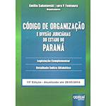 Livro - Código de Organização e Divisão Judiciárias do Estado do Paraná