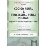 Livro - Código Penal & Processual Penal Militar: Exposição de Motivos CPM e CPPM
