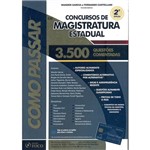 Livro - Como Passar em Concursos de Magistratura Estadual: 3500 Questões Comentadas
