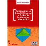 Livro - Contribuição ao Estudo Histórico e Crítico do Pensamento Matemático
