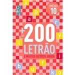 Livro - + de 200 Letrão e Muitos Outros Jogos - Nivel Médio - Vol. 10