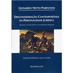 Livro - Desconsideração Contemporânea da Personalidade Jurídica: Dogmática e Análise Científica da Jurisprudência Brasileira