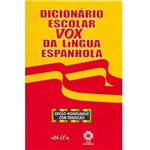 Livro - Dicionário Escolar Vox da Língua Espanhola