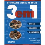 Livro - Dicionário Visual de Bolso 3 em 1 - Inglês, Francês, Português