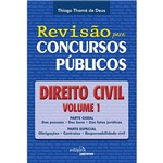 Livro - Direito Civil Vol.1 - Revisão para Concursos Públicos