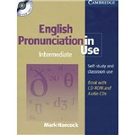 Livro - English Pronunciation In Use: Intermediate 1 Cd-Rom, 4 Audio Cds