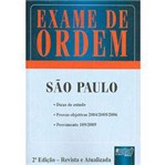 Livro - Exame de Ordem: São Paulo