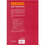 Livro - First Certificate Knockout: Workbook And Cassette (with Key)