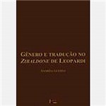 Livro - Gênero e Tradução no Zibaldone de Leopardi