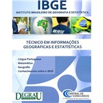 Livro - IBGE Instituto Brasileiro de Geografia e Estatística: Técnico em Informações Geográficas e Estatísticas