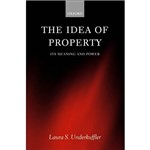 Livro - Idea Of Property, The: Its Meaning And Power