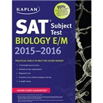 Livro - Kaplan Sat Subject Test Biology E/M 2015-2016