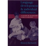 Livro - Language Development And Individual Differences