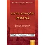 Livro - Lei de Licitações - Paraná: Legislação Complementar - Indice Alfabético Geral