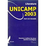 Livro - Literatura Unicamp 2003 - Vol.1