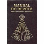 Livro - Manual do Devoto de Nossa Senhora Aparecida (Luxo Marrom)