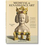 Livro - Medieval & Renaissance Art : The Complete Plates. Taschen Books. Importado. Multilíngue (Inglês, Alemão e Francês)