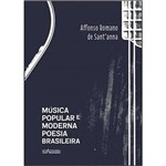 Livro - Música Popular e Moderna Poesia Brasileira