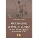 Livro - o Trabalho Infantil no Brasil e na Argentina