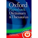 Livro - Oxford Paperback Dictionary & Thesaurus