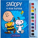Livro para Colorir - Aquarela Snoopy e Sua Turma