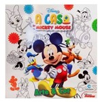 Livro para Colorir Disney a Casa do Mickey Mouse Arte e Cor