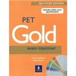 Livro - PET Gold - Exam Maximiser - Self-Study Edition With Audio CD Set
