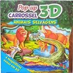 Livro - Pop Up Carrossel 3D - Animais Selvagens