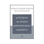 Livro - Princípios de Direito Administrativo Brasileiro - 01ed/02